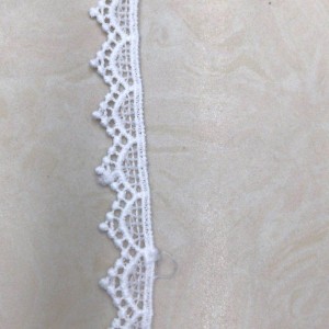 12#  milk silk lace， Polyester / Nylon lace，cotton lace