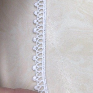 13#  milk silk lace， Polyester / Nylon lace，cotton lace