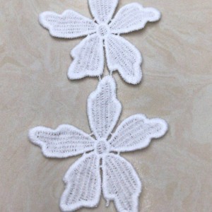 20#  milk silk lace， Polyester / Nylon lace，cotton lace