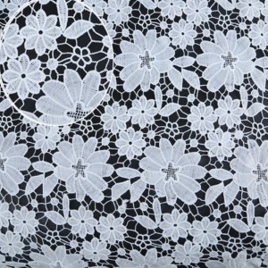 Pure lace fabric embroidered polyester lace fabric, milk silk, lace.Polyester / Nylon lace，cotton lace