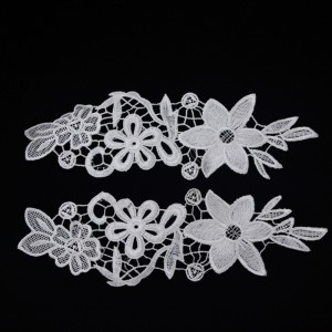 1#  Neckline lace，milk silk lace， Polyester / Nylon lace，cotton lace，