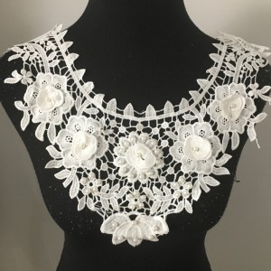 New arrival neck collar with beads applique lace