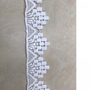 21#  milk silk lace， Polyester / Nylon lace，cotton lace