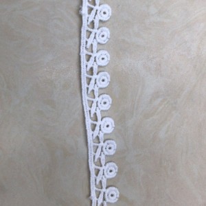 22# milk silk lace， Polyester / Nylon lace，cotton lace